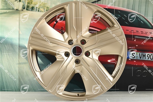 22" Macan Exclusive Design Felgensatz, 9J x 22 ET29 + 11J x 22 ET47, neodyme