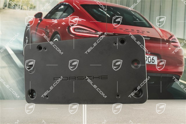 Front bumper licence plate support / holder, ACC, USA