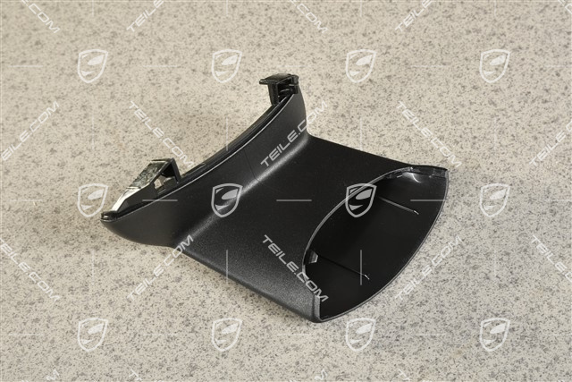 Blende, Aussenspiegel Spiegelfuss, Außen, Schwarz, L