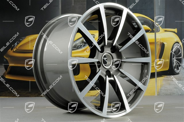 20" Felge Carrera Classic (II), 11,5J x 20 ET56, Titan