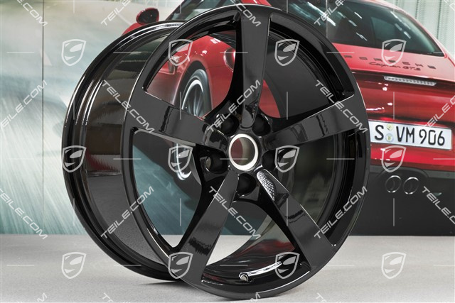 18-inch wheel Macan, 9J x 18 ET21, black high gloss