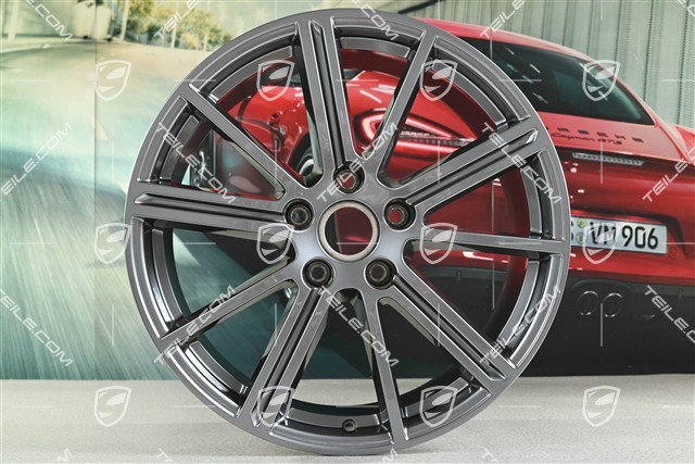 20" Felge Panamera Turbo, 10,5J x 20 ET71, Adamantium