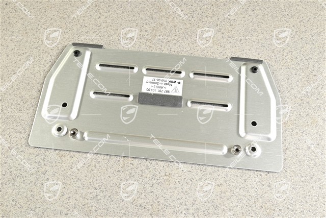 License Number Plate Mount, Alloy