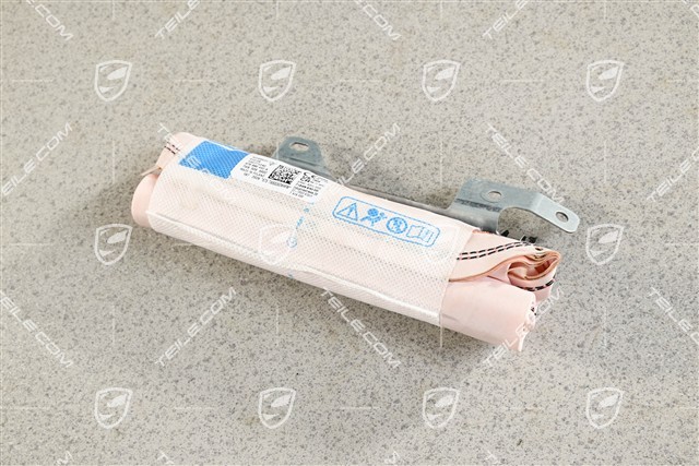 Curtain airbag unit, backseat backrest, R