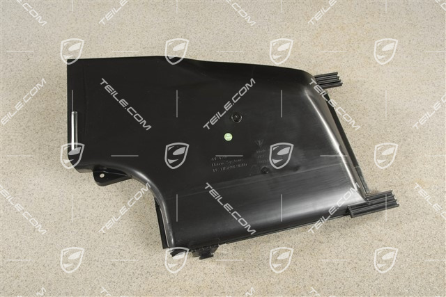 Air guide for charge air cooler, L