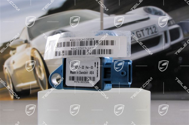 Acceleration sensor of front airbag, L=R Acceleration sensor of front airbag, L=R