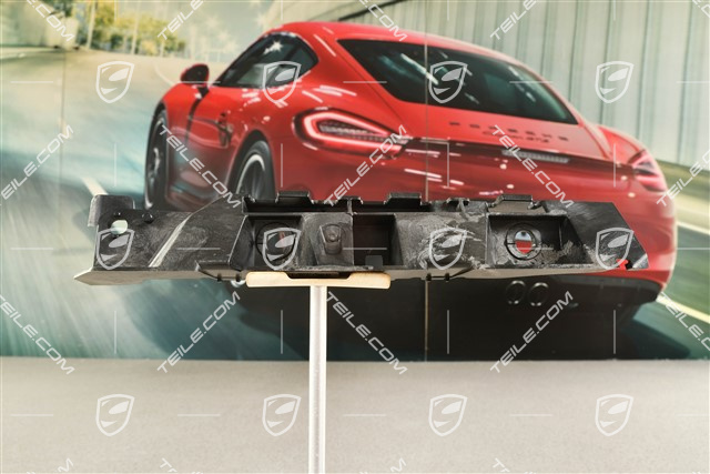 Retaining strip / guide piece, rear bumper, R