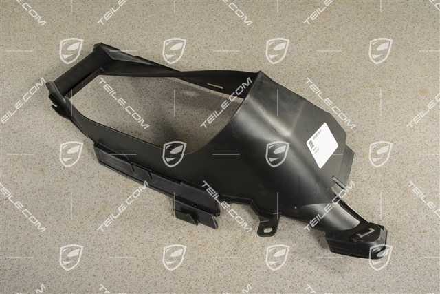 Turbo / Sport Design, Air duct / guide, lateral, w/o Night vision system, L