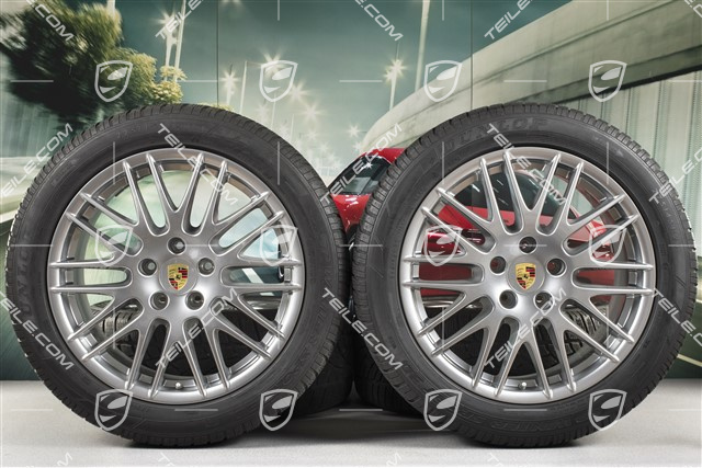 20" RS Spyder Winterräder Satz, Felgen 9J x 20 ET 57 + Dunlop SP Winter Sport 3D Reifen 275/45 R20, mit RDK-Sensoren