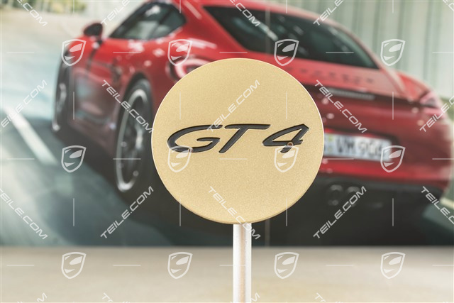 Hub cap, GT4, Aurum satin matt