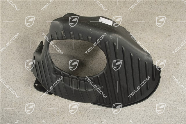 C2 / C2S, Abdeckung Verkleidung Bremskraftverstärker, Satinschwarz