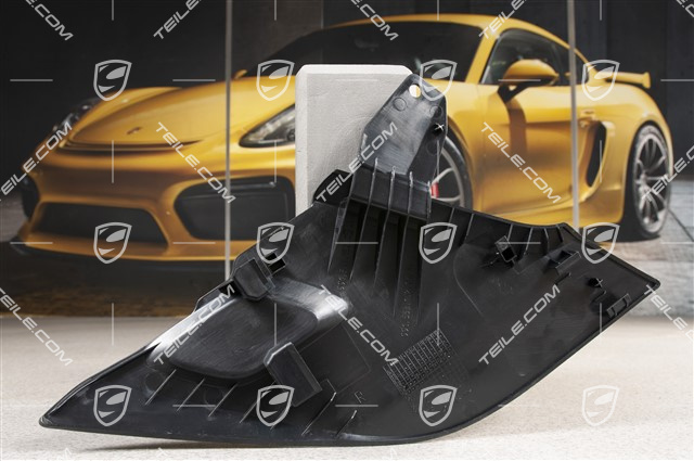 Mittelkonsole, Blende/ Fußraum Auslassventil, Seitlich, Schwarz, R