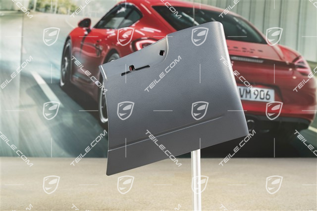 Trim cover, Aluminium package Black  R