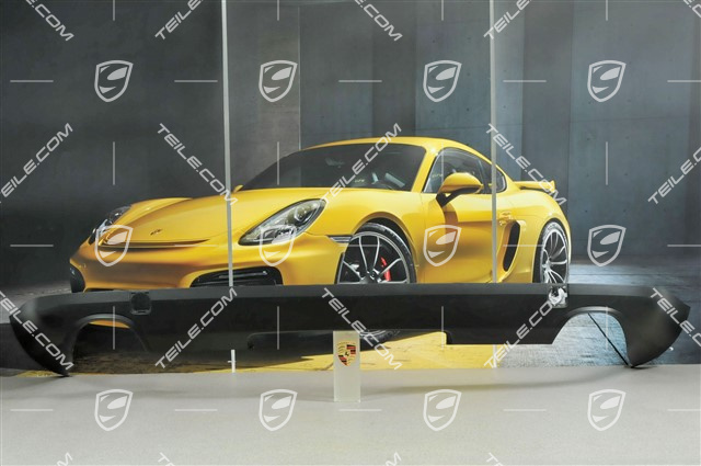 Rear bumper lining, lower part, V6 3.2L 177KW / V8 4.5L 250KW, black