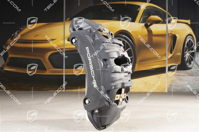 Fixed caliper, front axle, Black, L