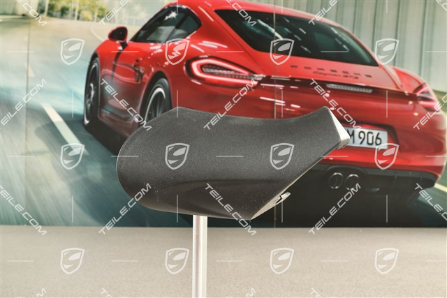 Aussenspiegel, Spiegelfuss, Abdeckkappe, Satinschwarz, R