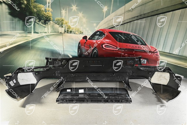 Coupe, Rear bumper spoiler / lower part trim, Sport Design package