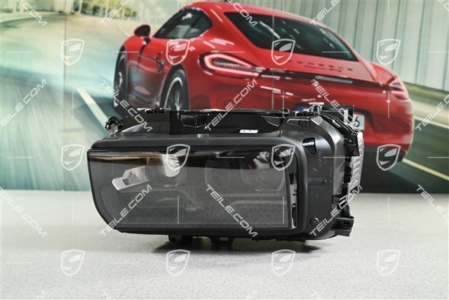 LED Matrix headlight PDLS Plus, Darkened / Smoked, L