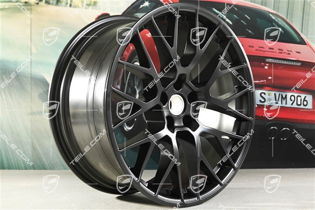 20" Felge RS-Spyder Design, 10J x 20 H2 ET19, schwarz seidenmatt