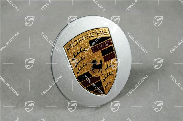 Radzierdeckel, rund, konvex, Wappen farbig, für 21" Sport Edition Felgen Radzierdeckel, rund, konvex, Wappen farbig, für 21" Sport Edition Felgen