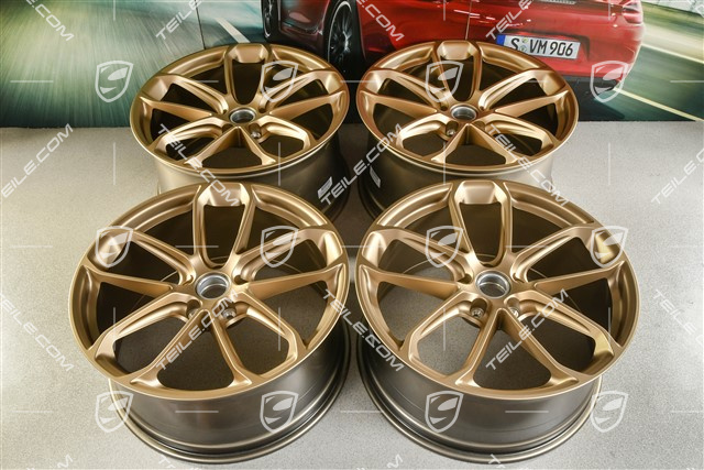 22" GT Felgensatz, Felgen 10,5J x 22 ET49 + 11,5J x 22 ET52, Neodyme