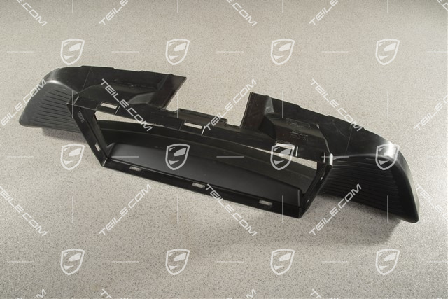 Prowadnica powietrza środkowa, czarna, GTS/Sport Design Paket, ACC