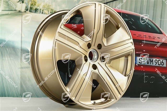22" Macan Exclusive Design Felgensatz, 9J x 22 ET29 + 11J x 22 ET47, neodyme