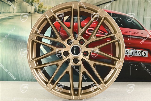 22-inch Macan RS Spyder Design wheel rim, 11J x 22 ET47, neodyme