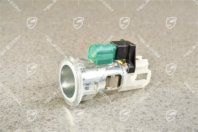 Tensioning sleeve centre console with illumination