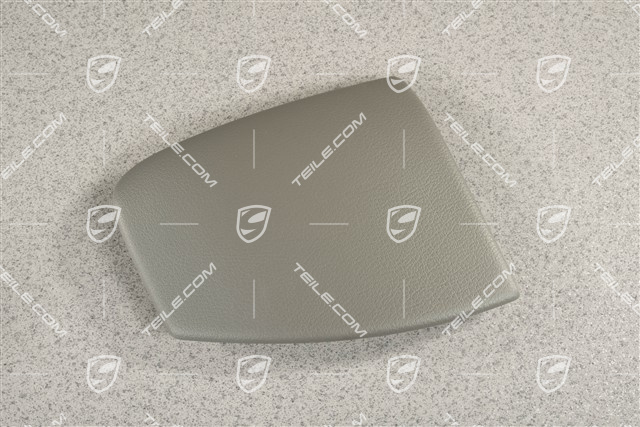 Centre console side trim, leatherette, Graphite grey, R