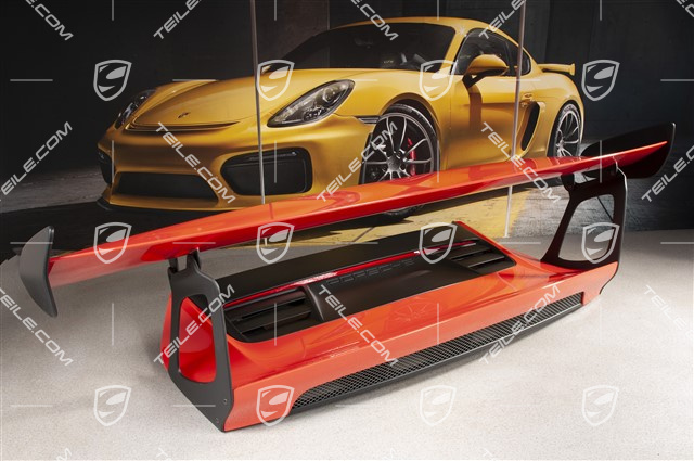 GT3 RS MK2 engine lid + rear spoiler/wing, complete