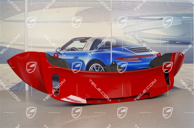 Turbo, Rear spoiler, bottom half, with air guide, Coupe