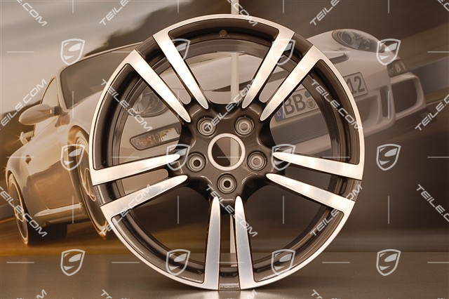 20" Komplet felg Turbo II, 9,5J x 20 ET 65 + 11J x 20 ET68