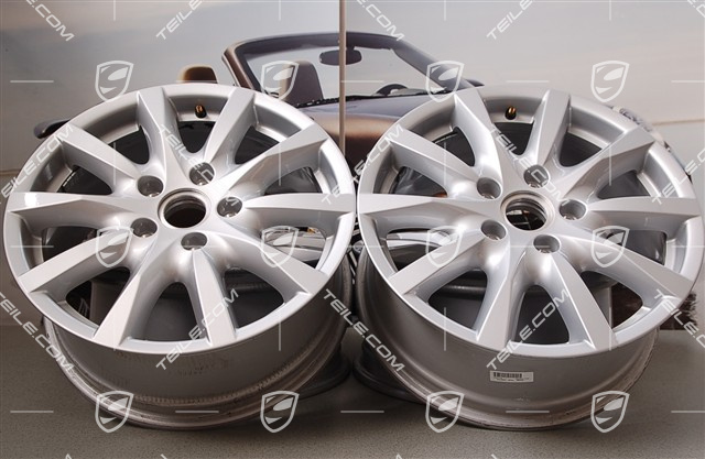 18" Komplet felg Cayenne, 8 J x 18 ET 53