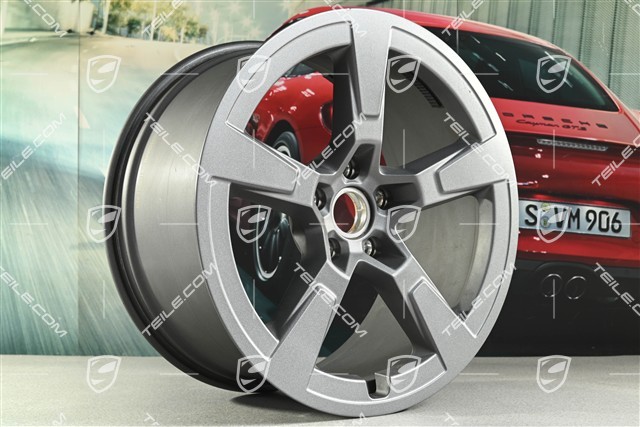 21" Macan Offroad wheel rim, 10,5J x 21 ET47, vesuvio grey
