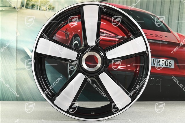 20" Sport Classic wheel rim, 9J x 20 ET44, black satin matt