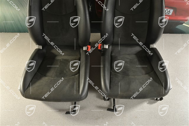 Seats, blakc, alcantara, manual, Satz (L+R)