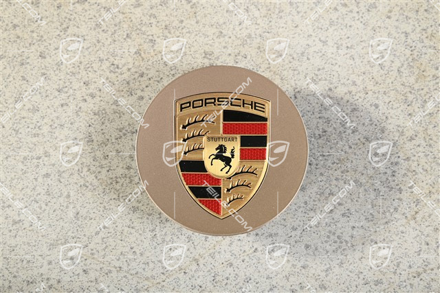 Hub cap, concave, colour emblem, Neodyme