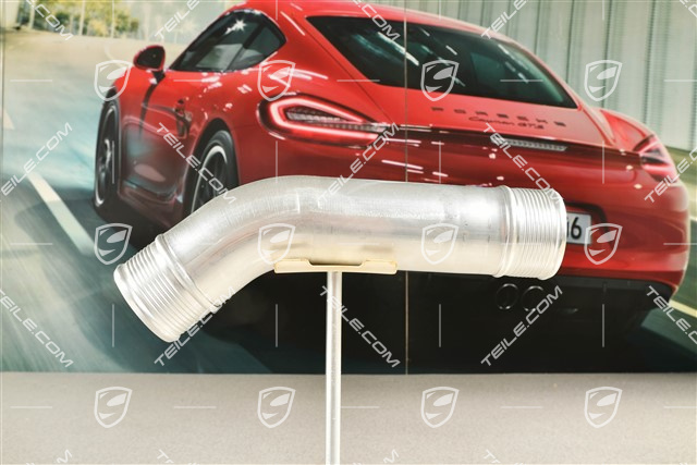 Charge air cooling system, pressure pipe, L=R