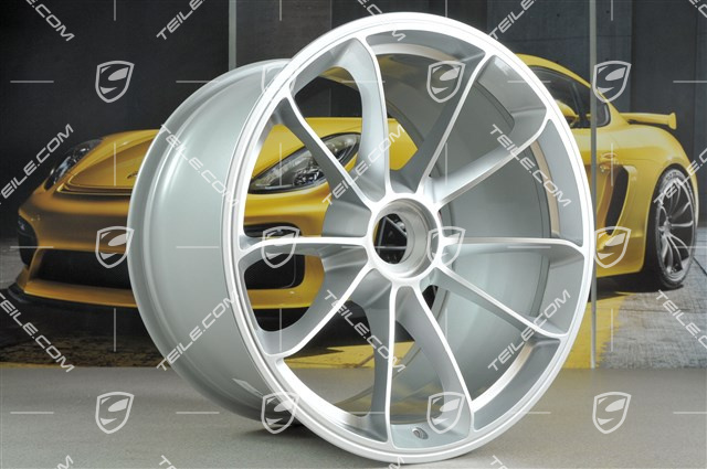 20-inch wheel GT3, 12J x 20 ET47, Brilliant silver