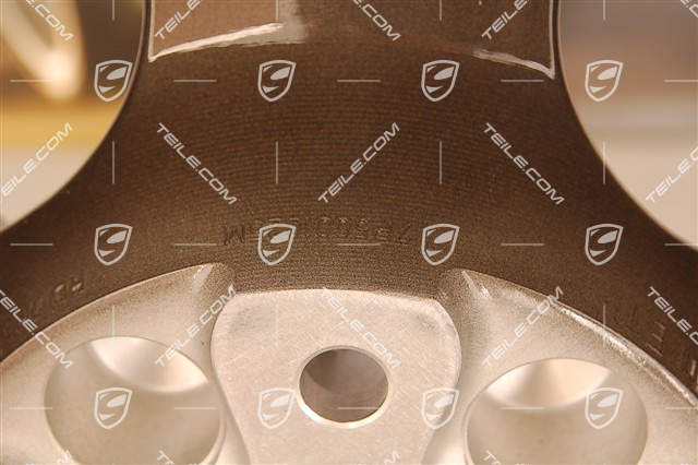 21-inch Turbo II wheel set, wheel rims 10J x 21 ET50