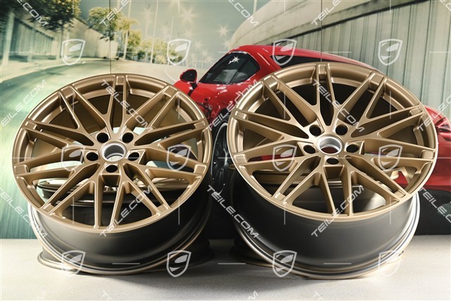 22" Macan RS Spyder Design Felgensatz, 9J x 22 ET29 + 11J x 22 ET47, neodyme