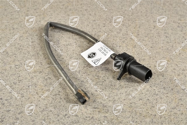 Brake pad wear sensor / warning contact, front axle, L=R