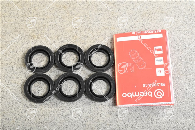 Zestaw naprawczy, 1 zestaw osłon ochronnych 34 mm zacisku hamulcowego, tył GT3
