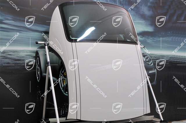 Hardtop, complete, lacquered, White Carrara Hardtop, complete, lacquered, White Carrara