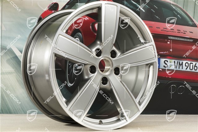 20" Felge Cayenne Sport Classic, 10,5J x 20 ET55, Platinsilber