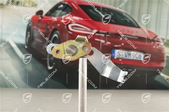 Lever for rear lid lock