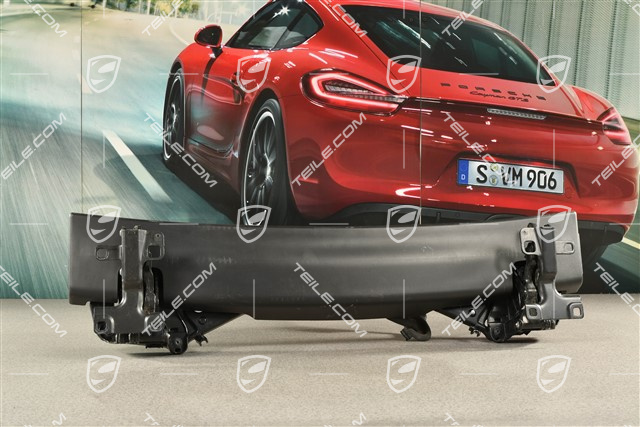 Coupe, Rear lid, spoiler / wing driving mechanism
