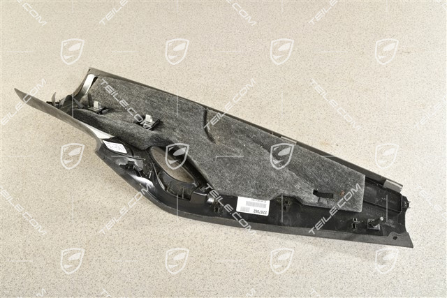 Verkleidung von C-Säule, Alcantara, Schwarz, L