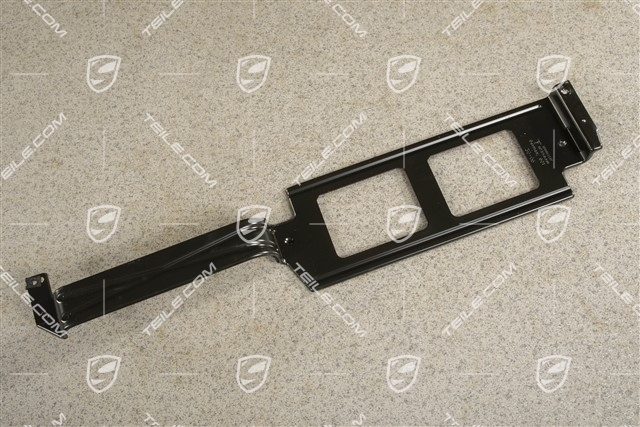 Front seat control unit support